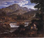 Joseph Anton Koch Waterfalls at Subliaco